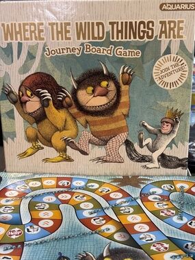 "Where the Wild Things Are" BOARD GAME Gently used. *